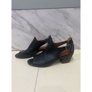 Lucky Brand Women's Black Slingback Sandal Size 8 .5 Open Toe Casual